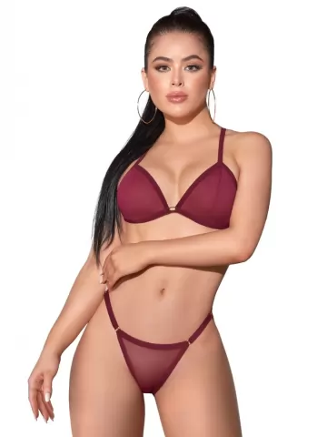 Zôf Conjunto Nina - Bordeaux